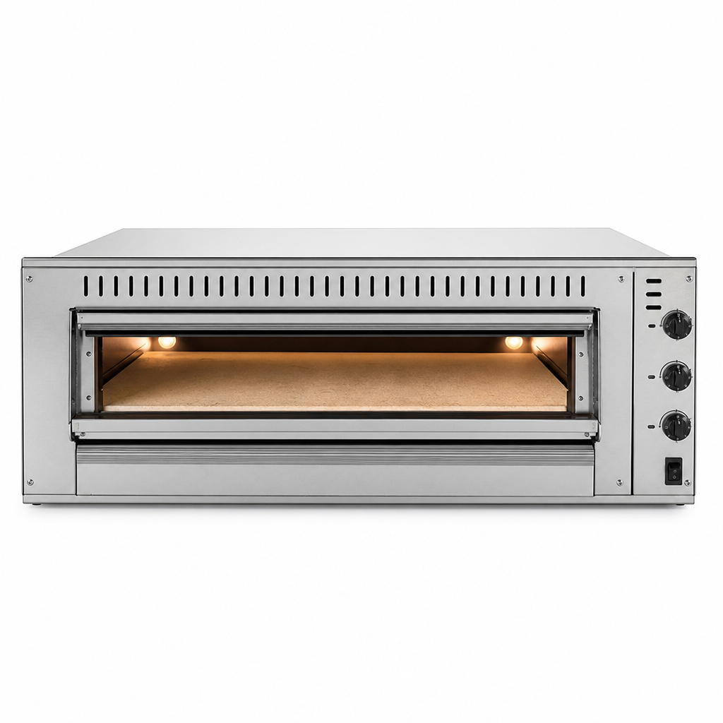 Gazlı Pizza Fırını Taş Tabanlı